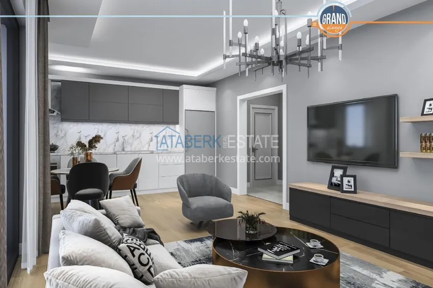 Приобрести Квартира с чистовой отделкой в новостройке, в Махмутларе 11 