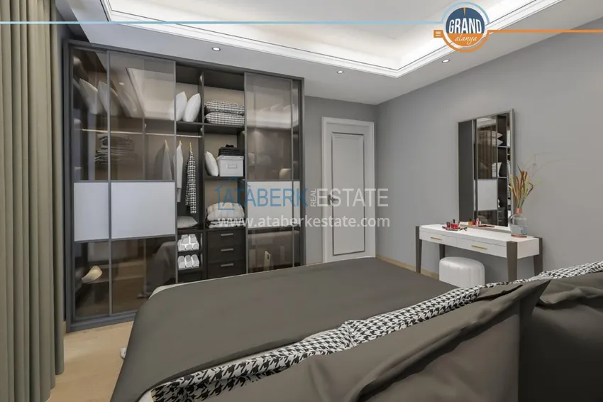 Приобрести Квартира с чистовой отделкой в новостройке, в Махмутларе 12 