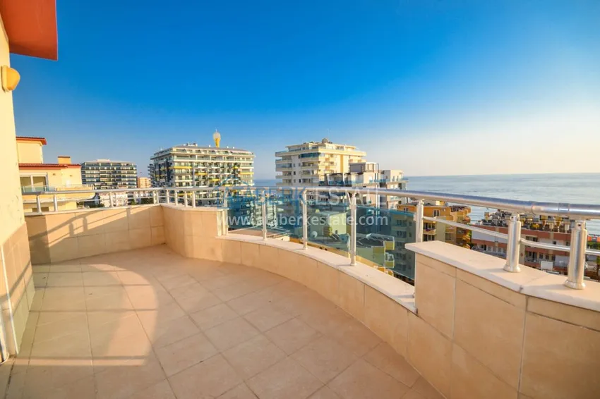 Приобрести Пентхаус в Махмутларе меблированный с видом на море 21 