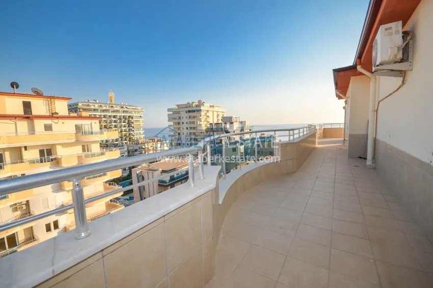 Приобрести Пентхаус в Махмутларе меблированный с видом на море 22 