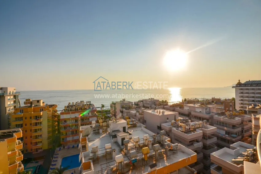 Приобрести Пентхаус в Махмутларе меблированный с видом на море 23 