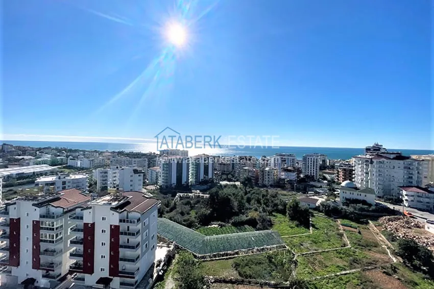 Приобрести Пентхаус-дуплекс в Тосмуре меблированный с видом на море  34 