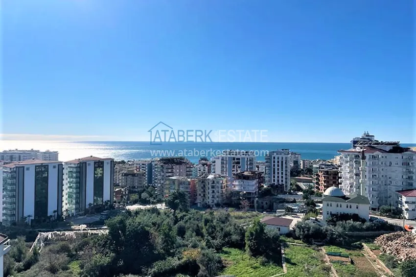 Приобрести Пентхаус-дуплекс в Тосмуре меблированный с видом на море  35 