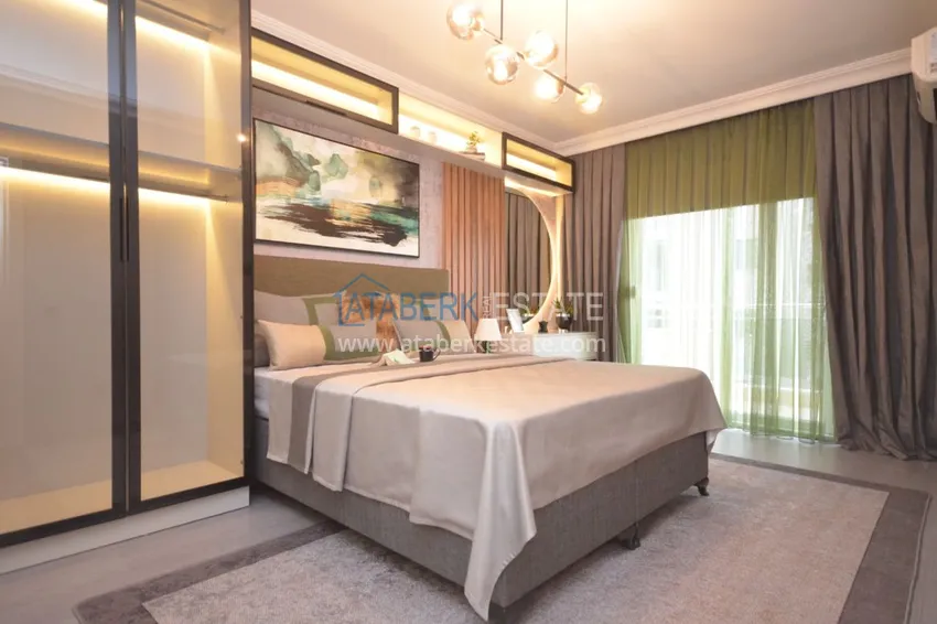 Приобрести Квартира в Махмутларе со стильным современным интерьером  14 