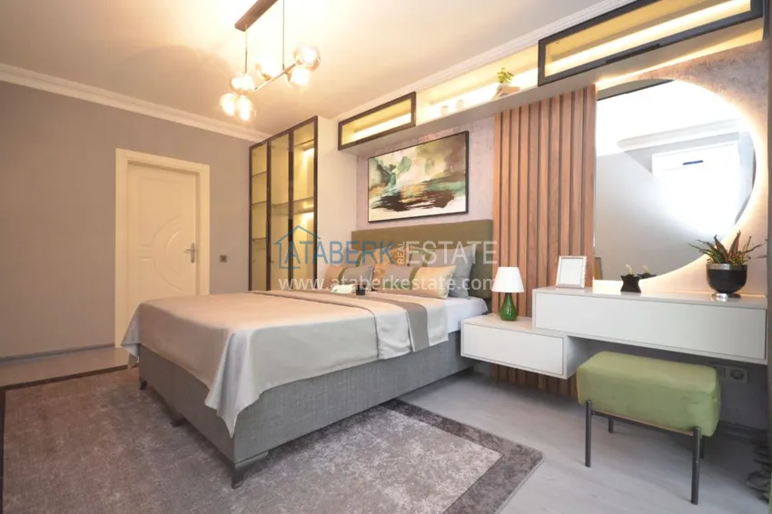 Приобрести Квартира в Махмутларе со стильным современным интерьером  15 