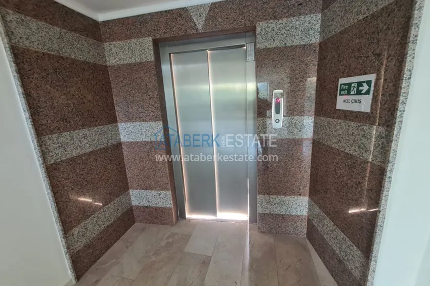 Квартира в Махмутларе с мебелью и видом на море и горы в жилом комплексе 14 