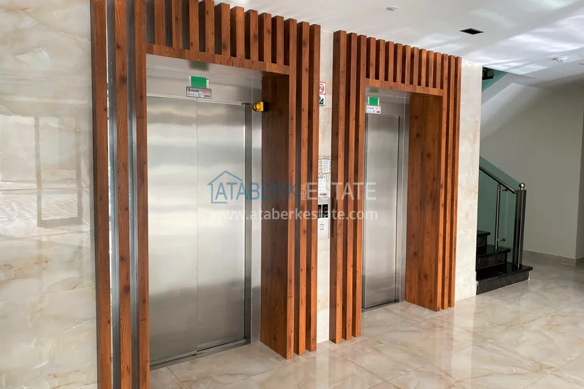 Квартира в Махмутларе с мебелью и видом на море на первой береговой линии 10 