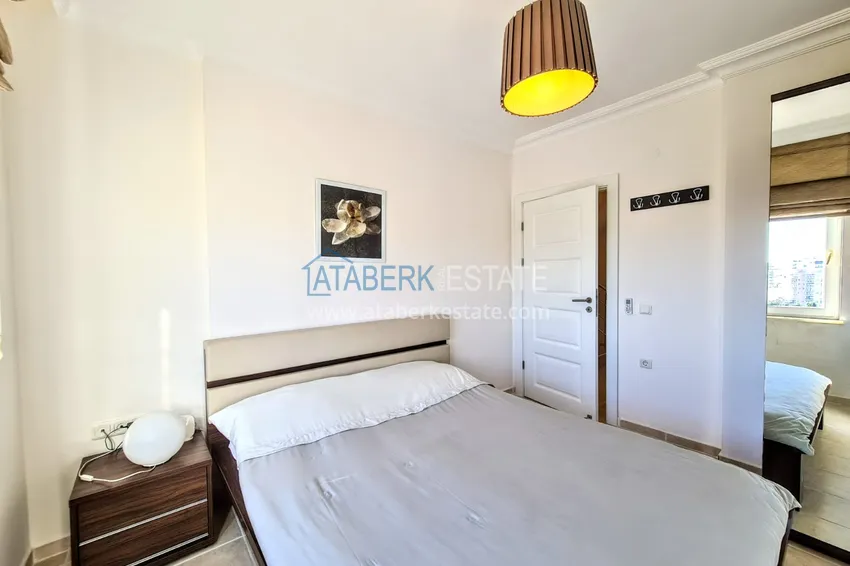 Приобрести Двухуровневый пентхаус в Махмутларе с видом на море  10 