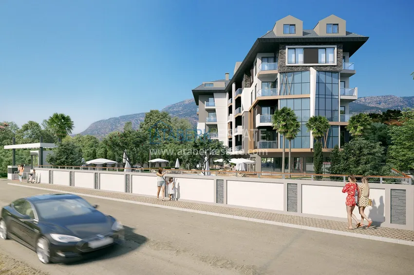 Пентхаусы и квартиры в районе Оба по доступным ценам в строящемся жилом комплексе  12 