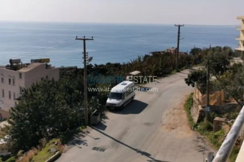 Приобрести Видовая квартира в Алании - район пляжа Клеопатра с отдельной кухней  14 