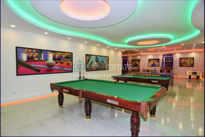 Квартира в Махмутларе, с мебелью в комплексе класса-люкс 13 