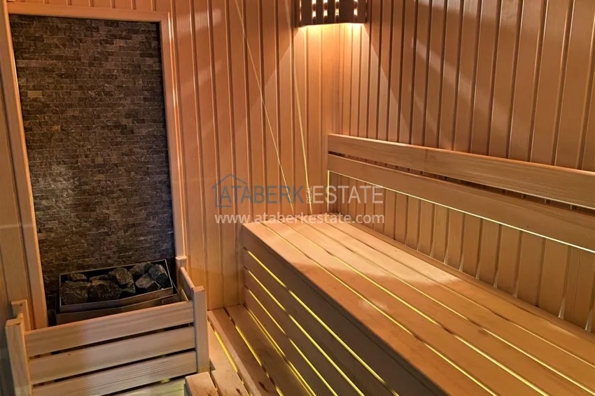 Квартира в Махмутларе с мебелью и видом на море на первой береговой линии 15 