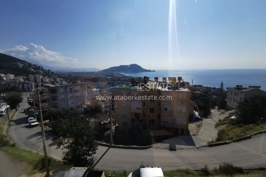 Приобрести Видовая квартира в Алании - район пляжа Клеопатра с отдельной кухней  17 