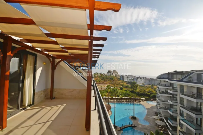 Приобрести Видовой пентхаус-дуплекс в районе Кестель с мебелью в элитном комплексе  15 