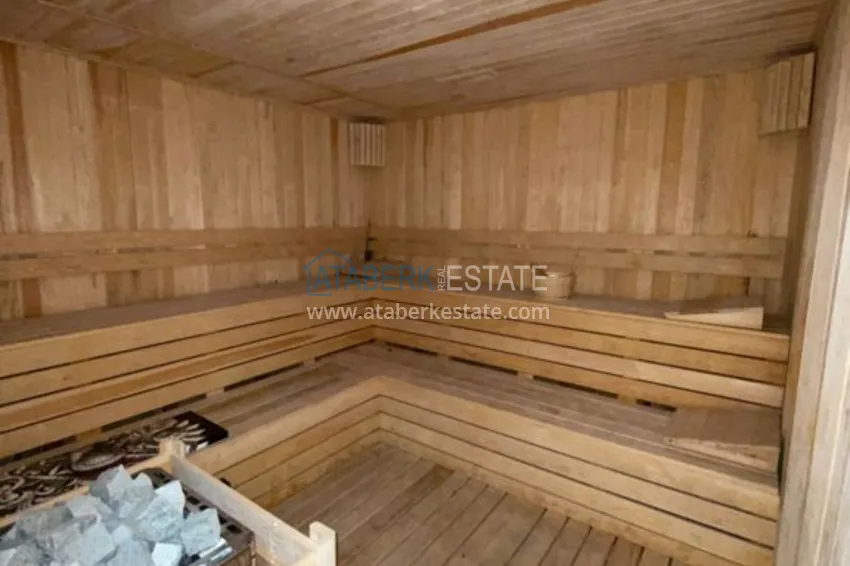 Квартира в Махмутларе трехкомнатная в благоустроенном комплексе  16 