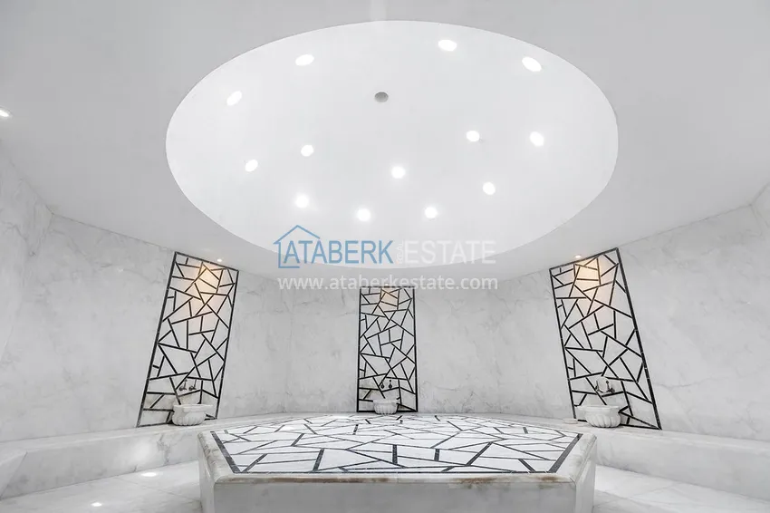 Видовой пентхаус-дуплекс в районе Кестель с мебелью в элитном комплексе  18 