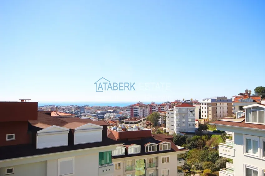 Приобрести Пентхаус в Джикджилли меблированный с видом на море и горы 18 