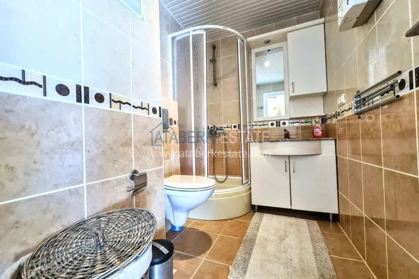 Приобрести Двухуровневый пентхаус в Махмутларе с видом на море  19 