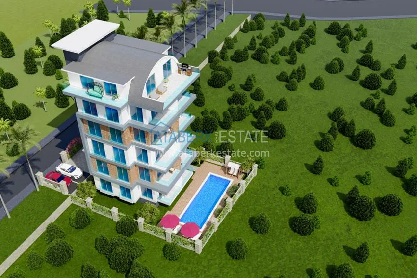 Квартиры в Авсалларе от инвестора в строящемся комплексе  1 