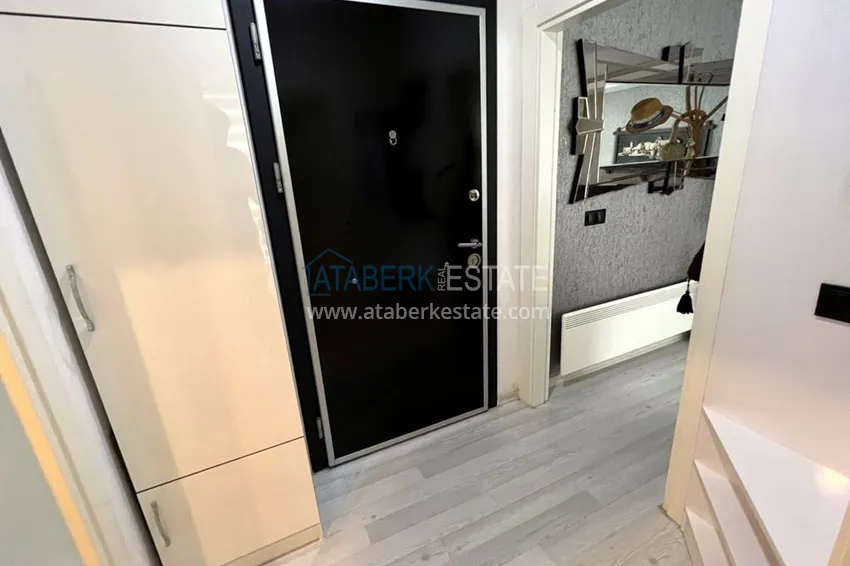 Приобрести Квартира в центре Алании, двухкомнатная с мебелью - район пляжа Клеопатра 1 