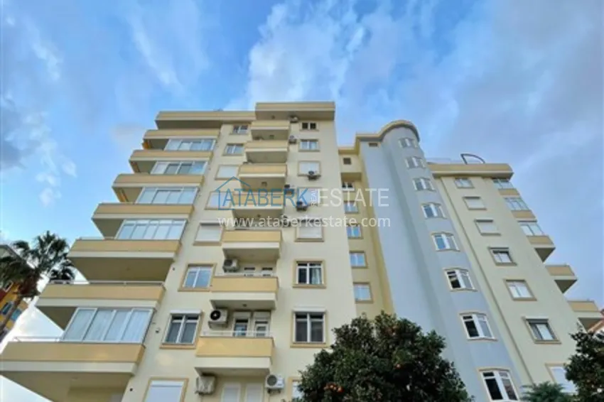 Квартира в центре Алании, с мебелью в жилом комплексе 3 