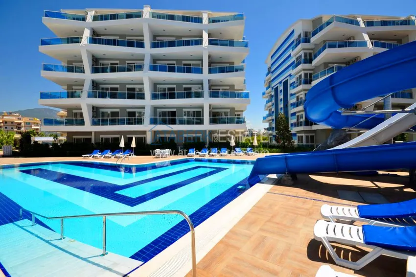 Квартира в районе Оба с видом на горы - в элитном жилом комплексе 3 