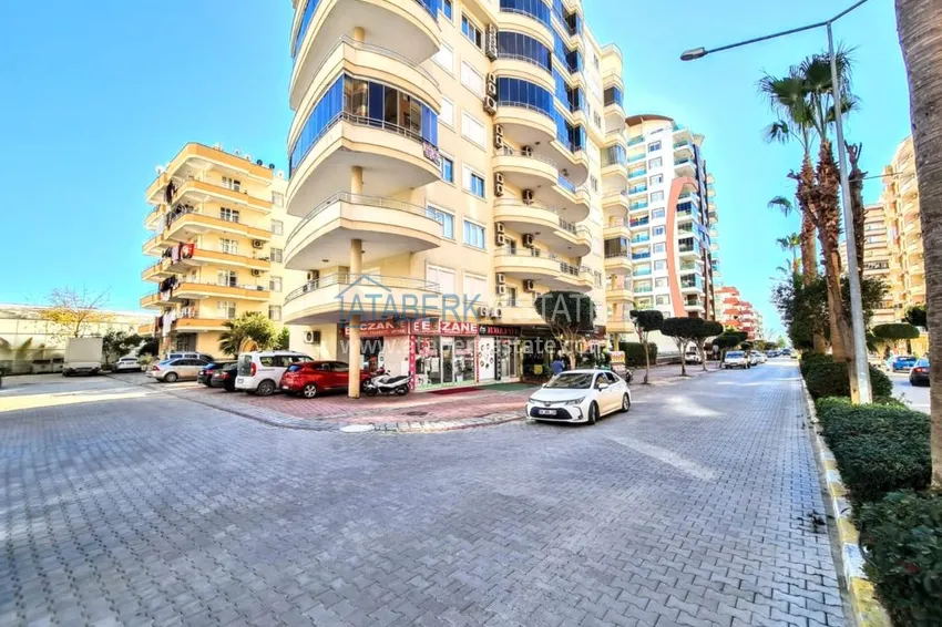 Двухуровневый пентхаус в Махмутларе с видом на море  2 