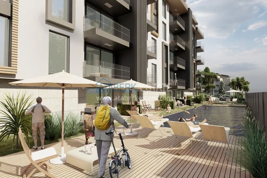 Квартиры от застройщика в Газипаше в новом проекте жилого комплекса 3 