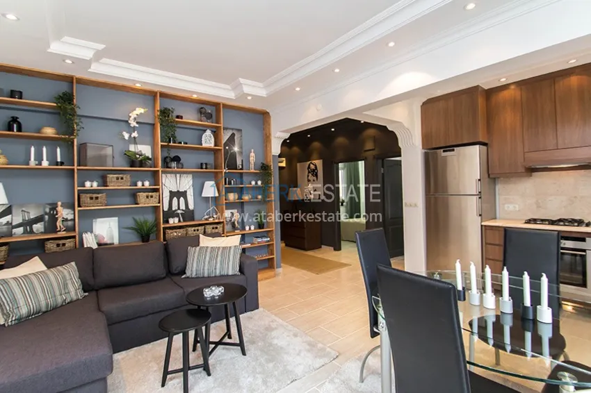 Приобрести Квартира в центре Алании с авторским интерьером в 50 метрах от пляжа Клеопатра 3 