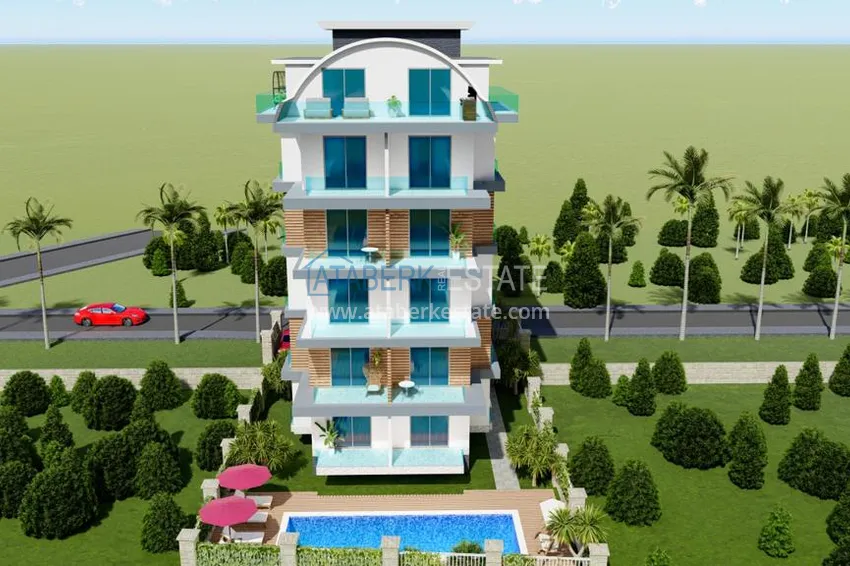 Квартиры в Авсалларе от инвестора в строящемся комплексе  3 