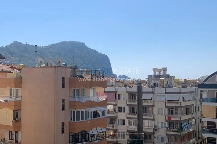 Приобрести Квартира в центре Алании меблированная, после ремонта с видом на море  9 