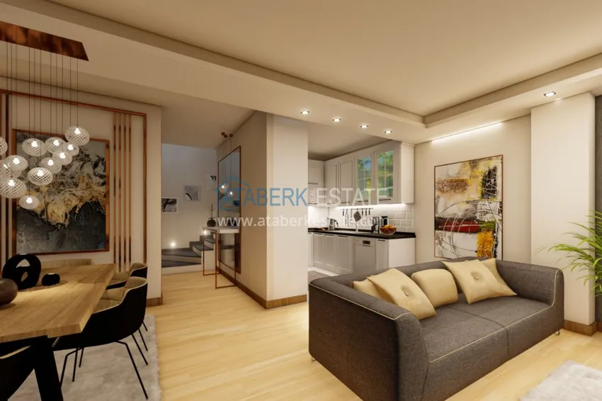 Приобрести Вилла в Анталии, Молла-Юсуф - Коньяалты на этапе строительства 4 