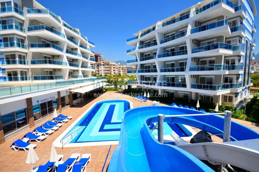 Квартира в районе Оба с видом на горы - в элитном жилом комплексе 5 