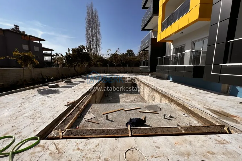 Квартира в Авсалларе с качественной чистовой отделкой в комплексе с инфраструктурой  4 