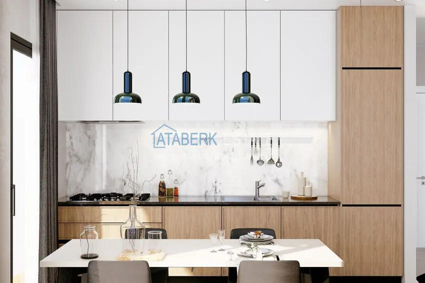 Приобрести Пентхаусы и квартиры в районе Оба по доступным ценам в строящемся жилом комплексе  4 