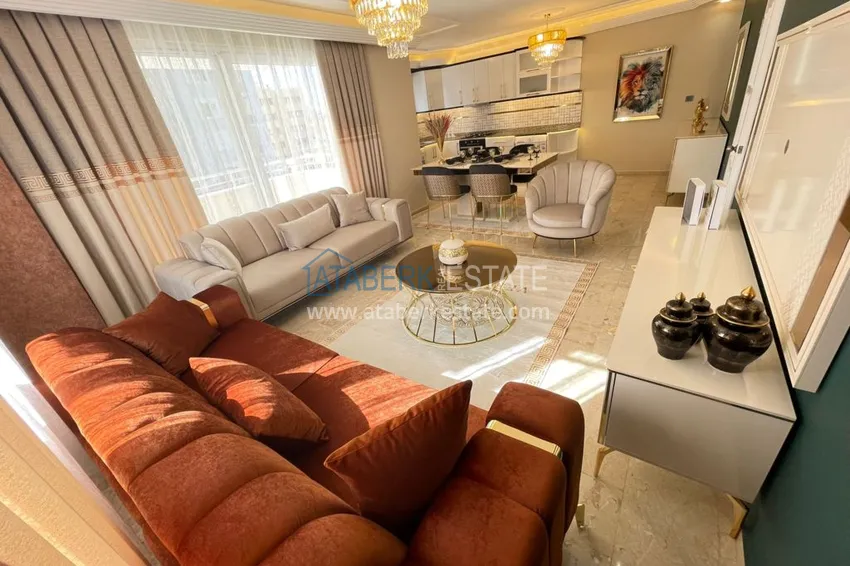 Приобрести Квартира в центре района Махмутлар после ремонта с новой современной мебелью 5 