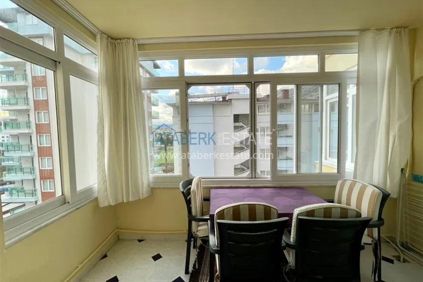 Приобрести Квартира в центре Алании, с мебелью в жилом комплексе 4 