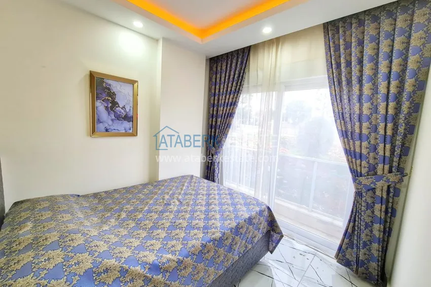 Приобрести Квартира в районе Оба двухкомнатная со стильным интерьером  4 