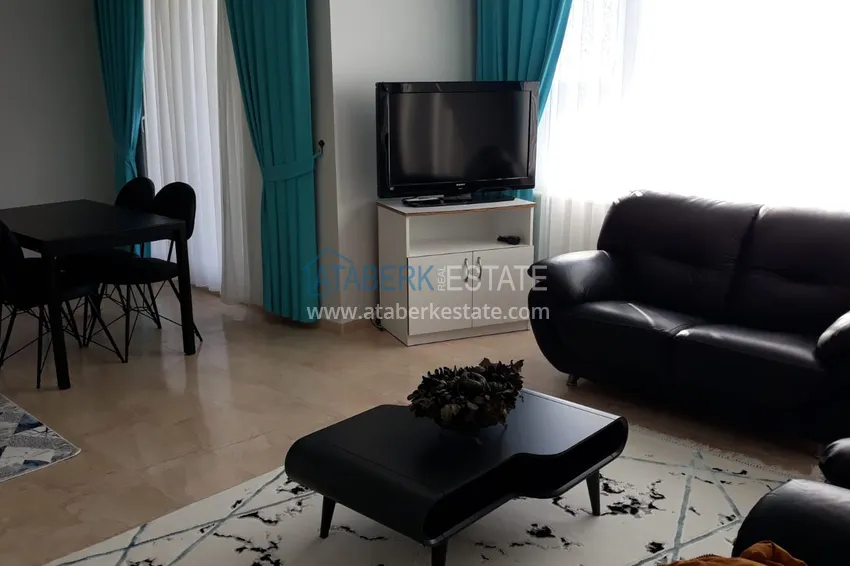 Приобрести Квартира в Махмутларе с мебелью и видом на море и горы в жилом комплексе 5 