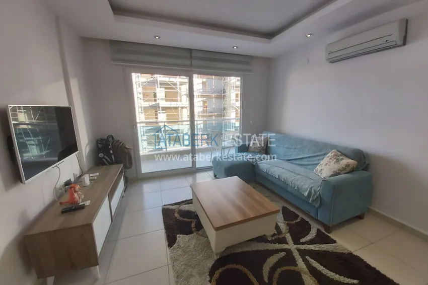 Приобрести Квартира в районе Оба с видом на горы - в элитном жилом комплексе 4 