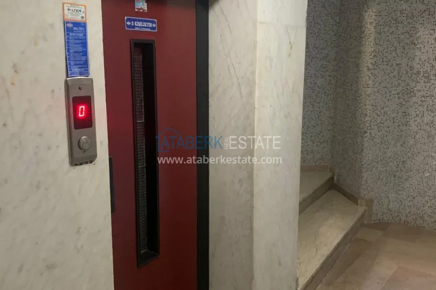 Квартира в центре Алании меблированная, после ремонта с видом на море  5 