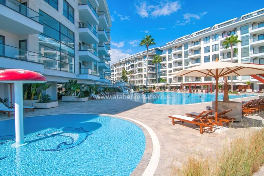 Квартира в районе Кестель с мебелью в комплексе класса-люкс 5 