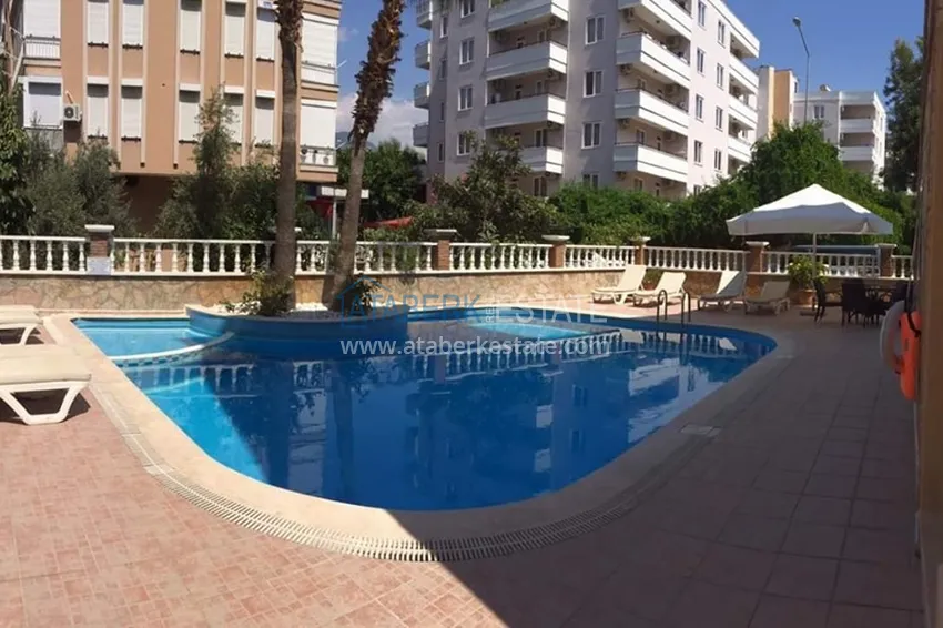 Квартира в центре Алании с авторским интерьером в 50 метрах от пляжа Клеопатра 5 