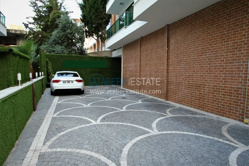 Квартира в центре Алании, двухкомнатная с мебелью - район пляжа Клеопатра 7 