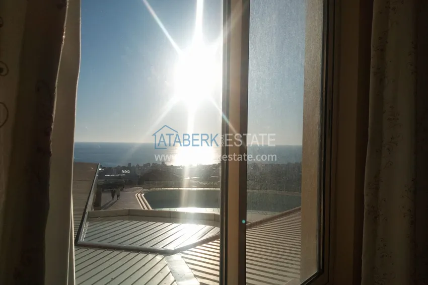 Приобрести Квартира в Махмутларе с мебелью и панорамным видом на море 6 