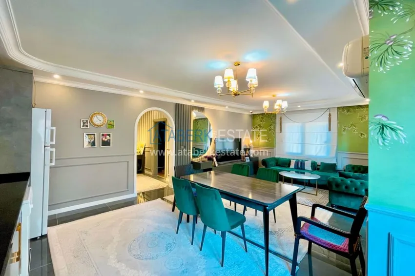 Приобрести Квартира в Махмутларе трехкомнатная меблированная с авторским ремонтом 5 