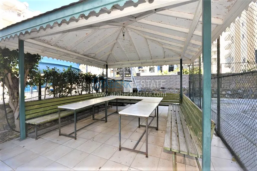 Квартира в Махмутларе трехкомнатная - с мебелью, в жилом комплексе 5 