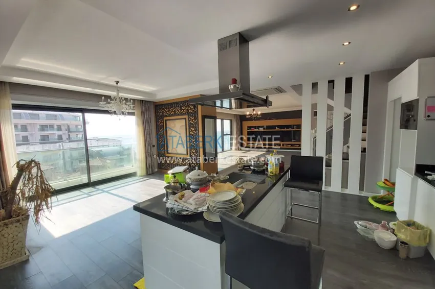 Приобрести Пентхаус в Каргыджаке с авторским интерьером и видом на море и горы 6 