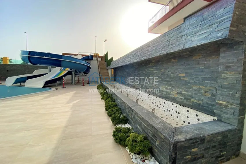 Квартира в Махмутларе с мебелью и видом на море на первой береговой линии 6 