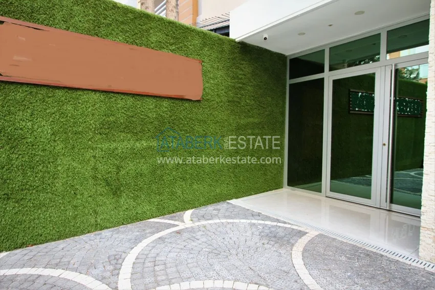 Квартира в центре Алании, двухкомнатная с мебелью - район пляжа Клеопатра 8 